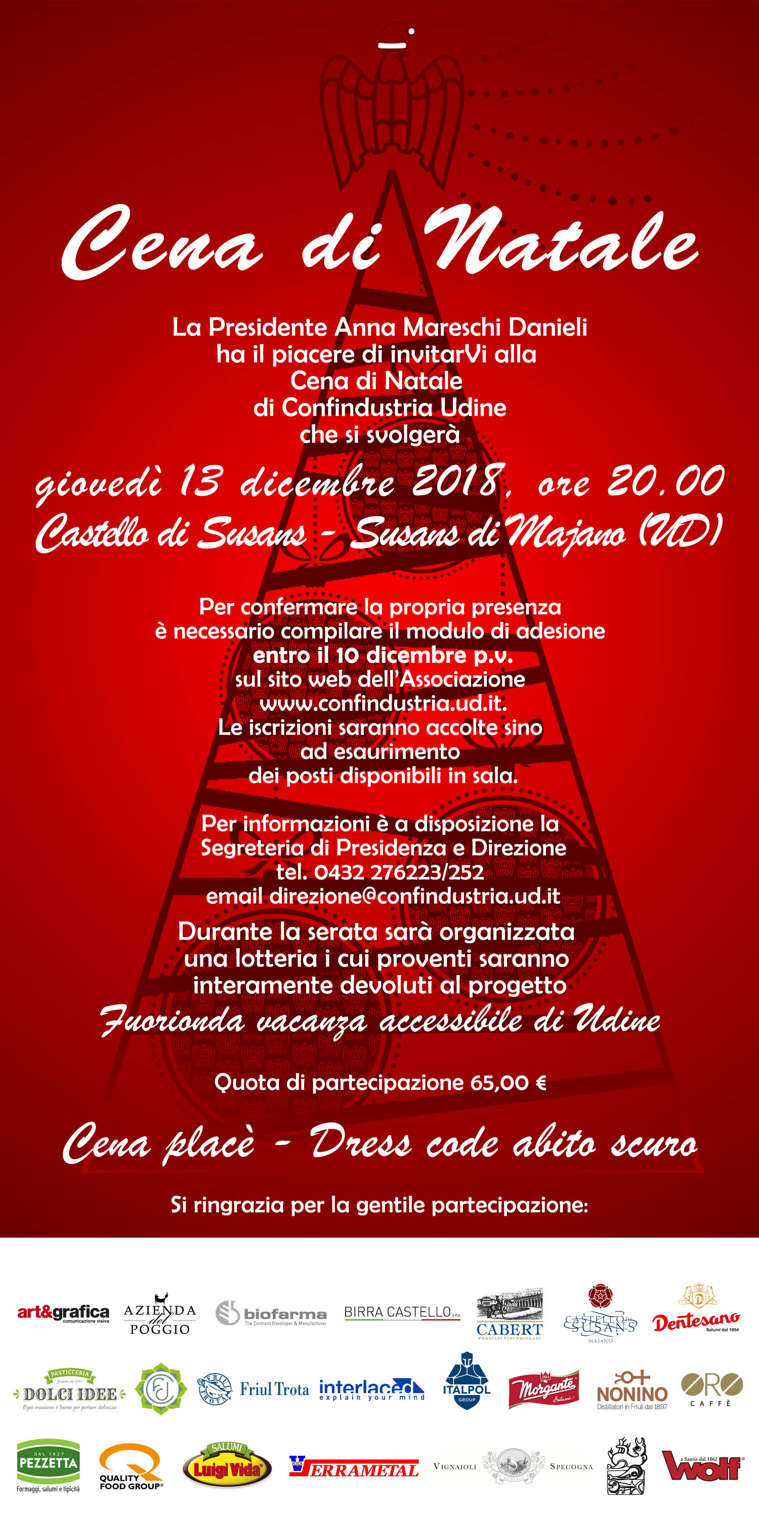 Cena Di Natale.Confindustria Udine Cena Di Natale Di Confindustria Udine