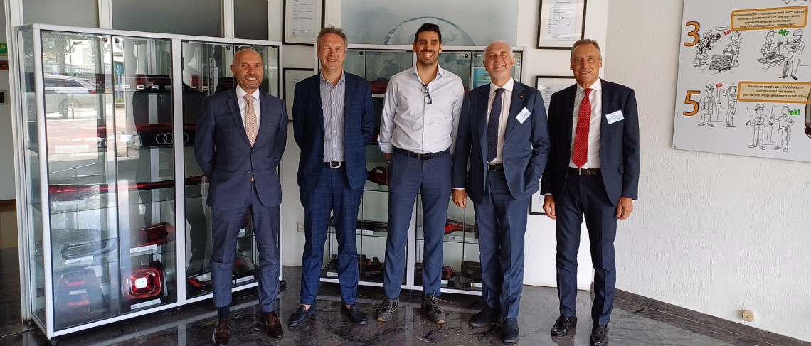 Visita alle eccellenze del Friuli industriale