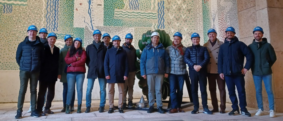 Visita a centrale di Somplago e diga di Ambiesta